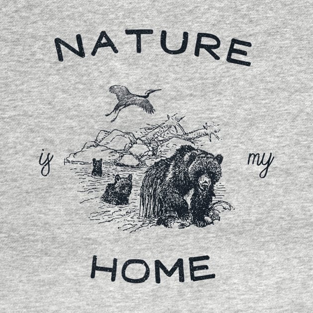 NATURE IS MY HOME by magdamdesign